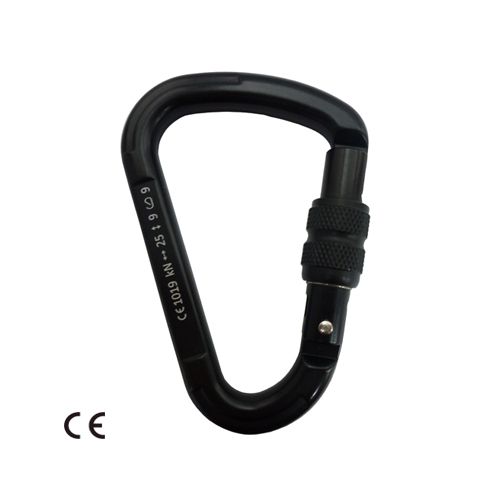 Mosquetón de rosca A713KSG con nariz keylock, foto del producto