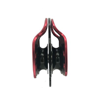 AP-092-B pulley, edge view showing two sheaves
