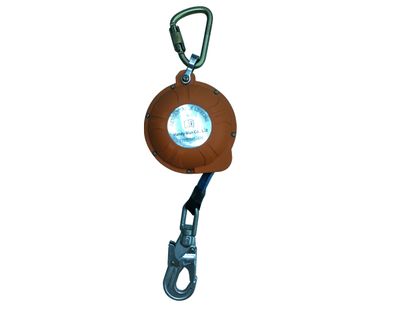 Antichute à rappel automatique SRL-6Webbing avec sangle Dyneema et connecteurs