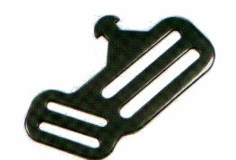 Piastra adattatrice per imbracatura PA-003 in acciaio inossidabile con linguetta a T