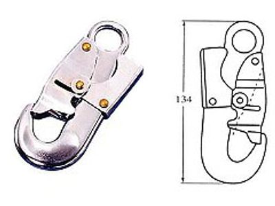 Crochet à compression 312 forgé par matriçage et chromé