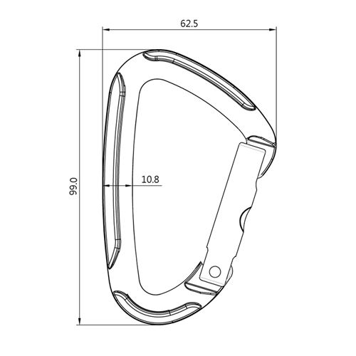 Plano de dimensiones del A750KNS