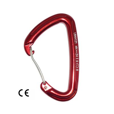 Karabiner A750WR mit Drahtschnapper aus Aluminium, Produktfoto