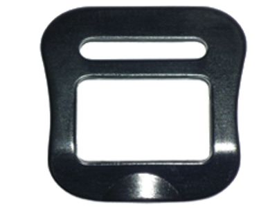 Boucle à retour de sangle AR022-1 en aluminium noir