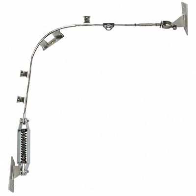 SA-05 via ferrata spring shock absorber for horizontal lifelines, sixth view
