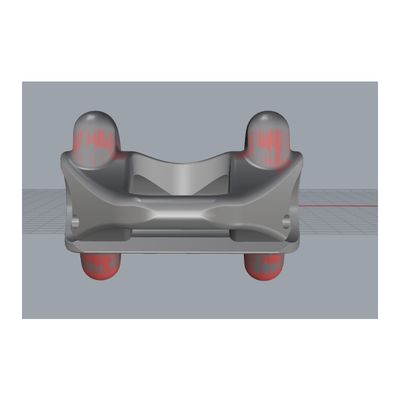 Seilläufer Glider-8-ribs aus Edelstahl 316, sechste Ansicht