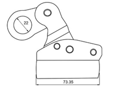 Mitlaufendes Auffanggerät SS627-78 aus Edelstahl, zweite Ansicht