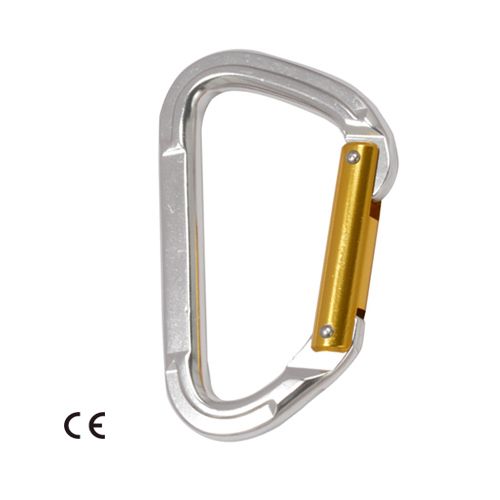 Karabiner A712NS aus Aluminium mit geradem Schnapper, Produktfoto