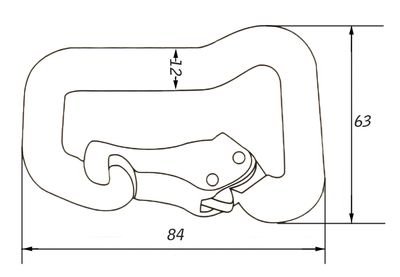A777 connector dimension drawing