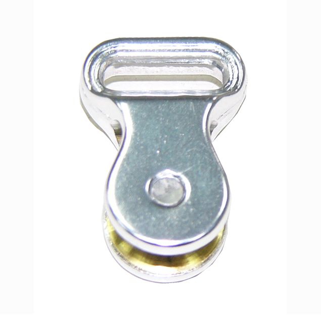 Minipolea PA-665 de aleación de aluminio con ranura para cinta