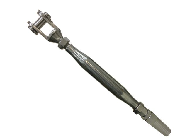 S312/8 stainless steel swageless thread terminal fork