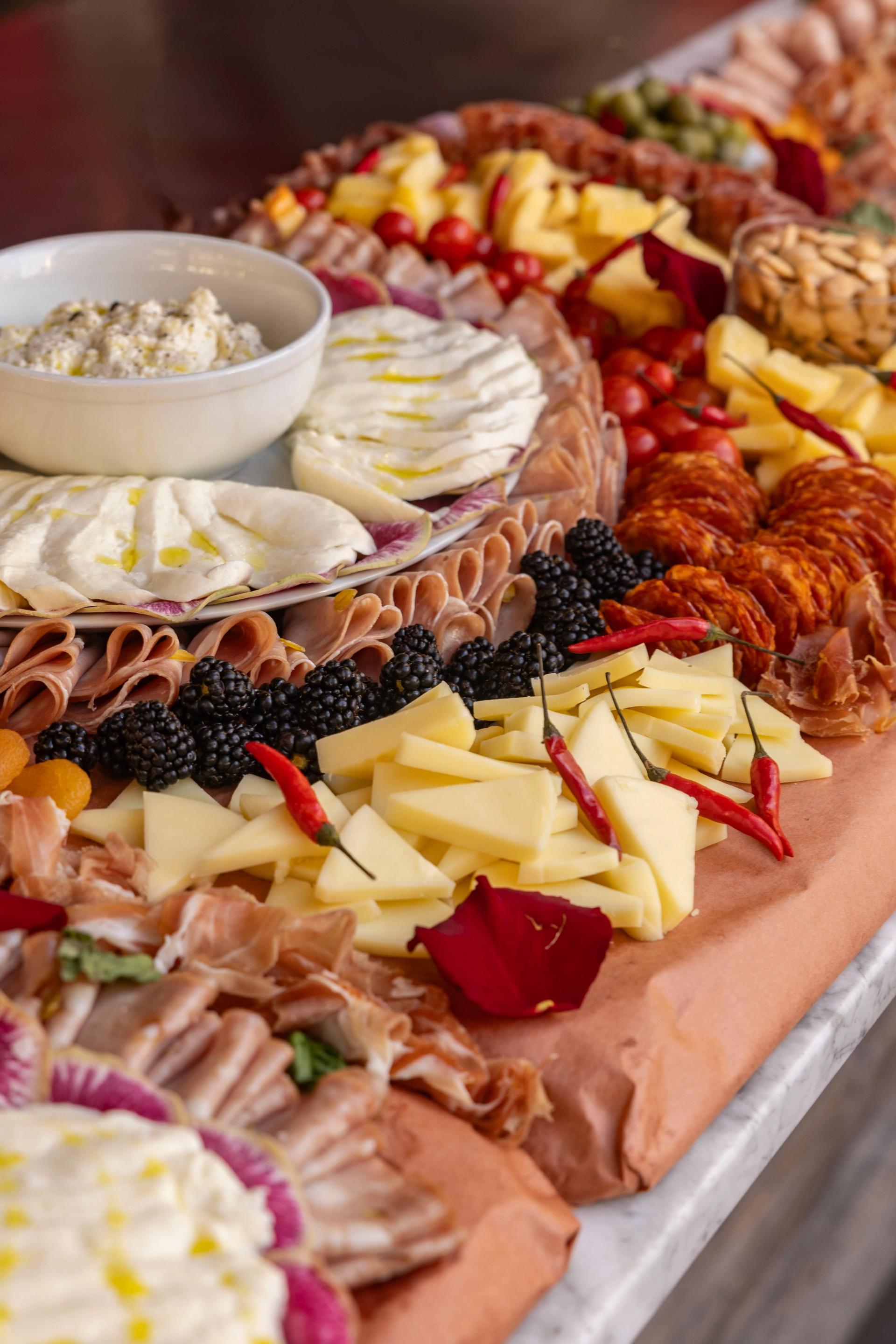 Photo of event appetizers