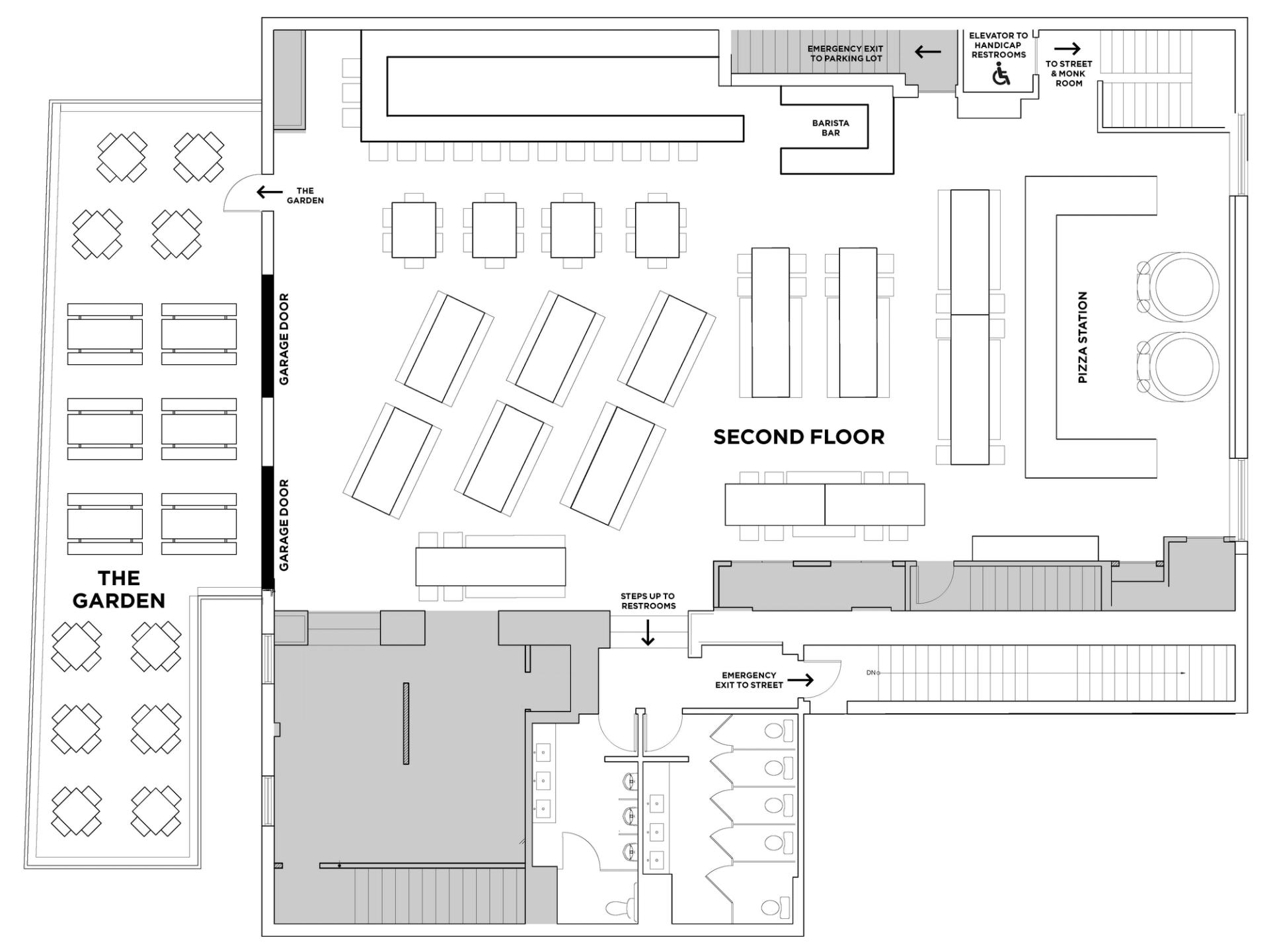 Second Level Floorplan