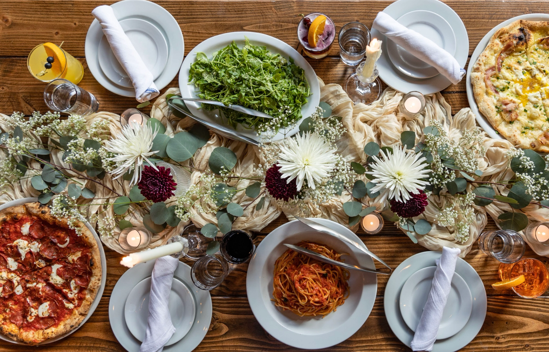 Photo of event tablescape