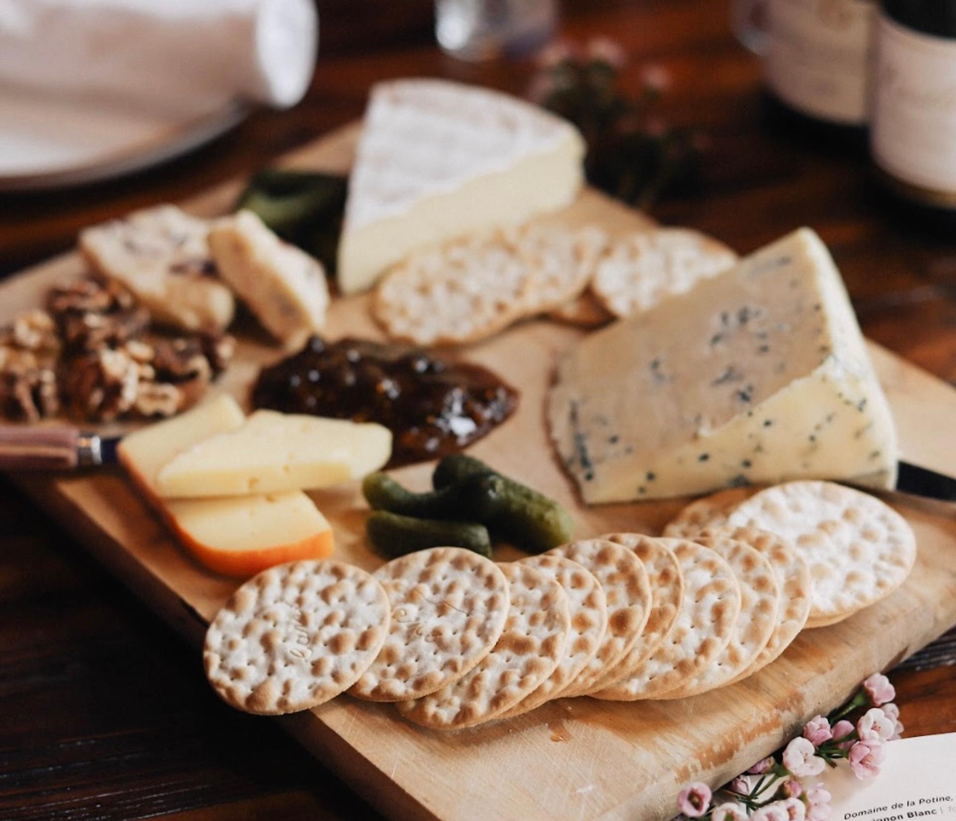 Photo of cheese board