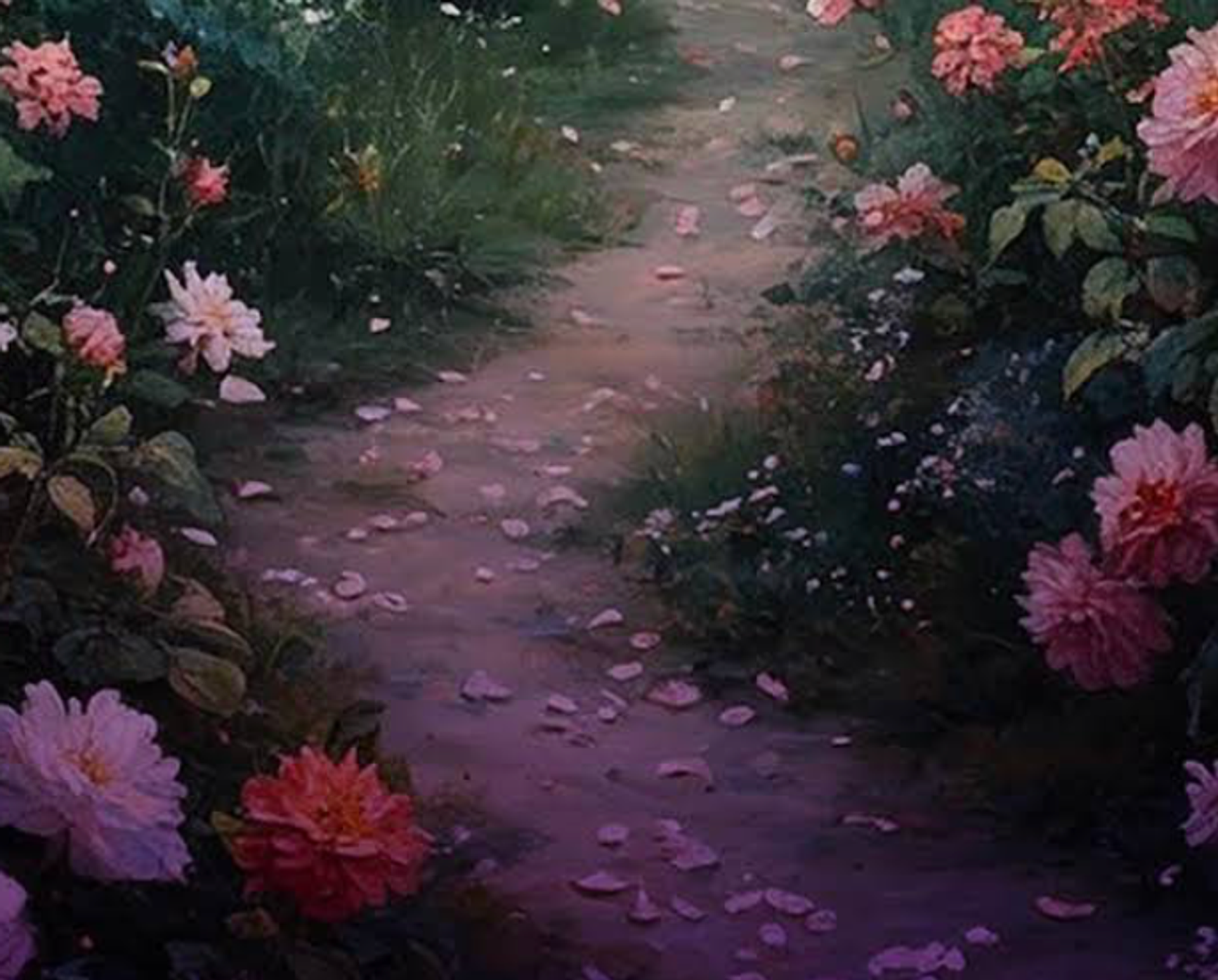 Photo of Trees at Dusk