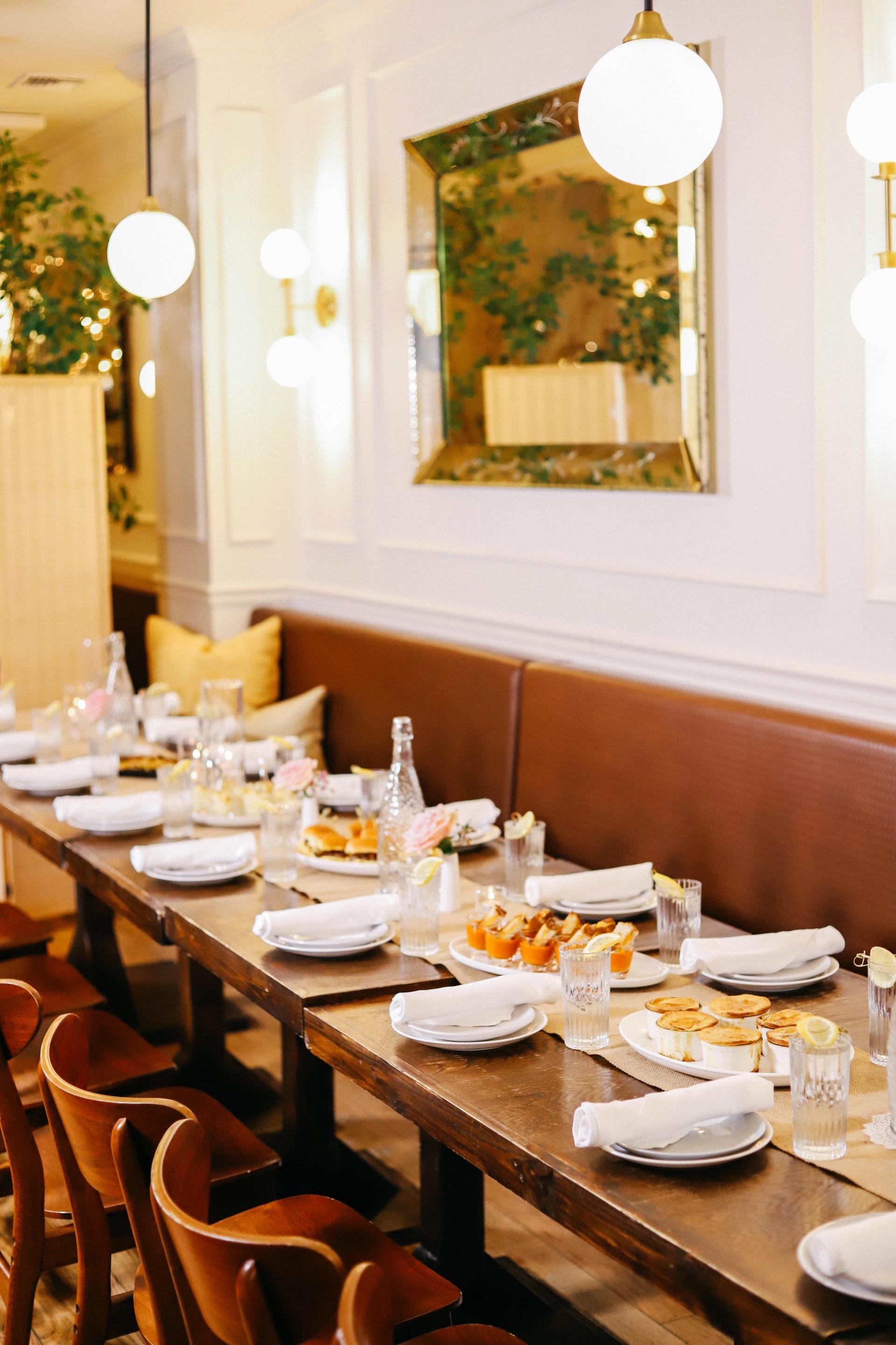 Photo of Homesick Event tablescape