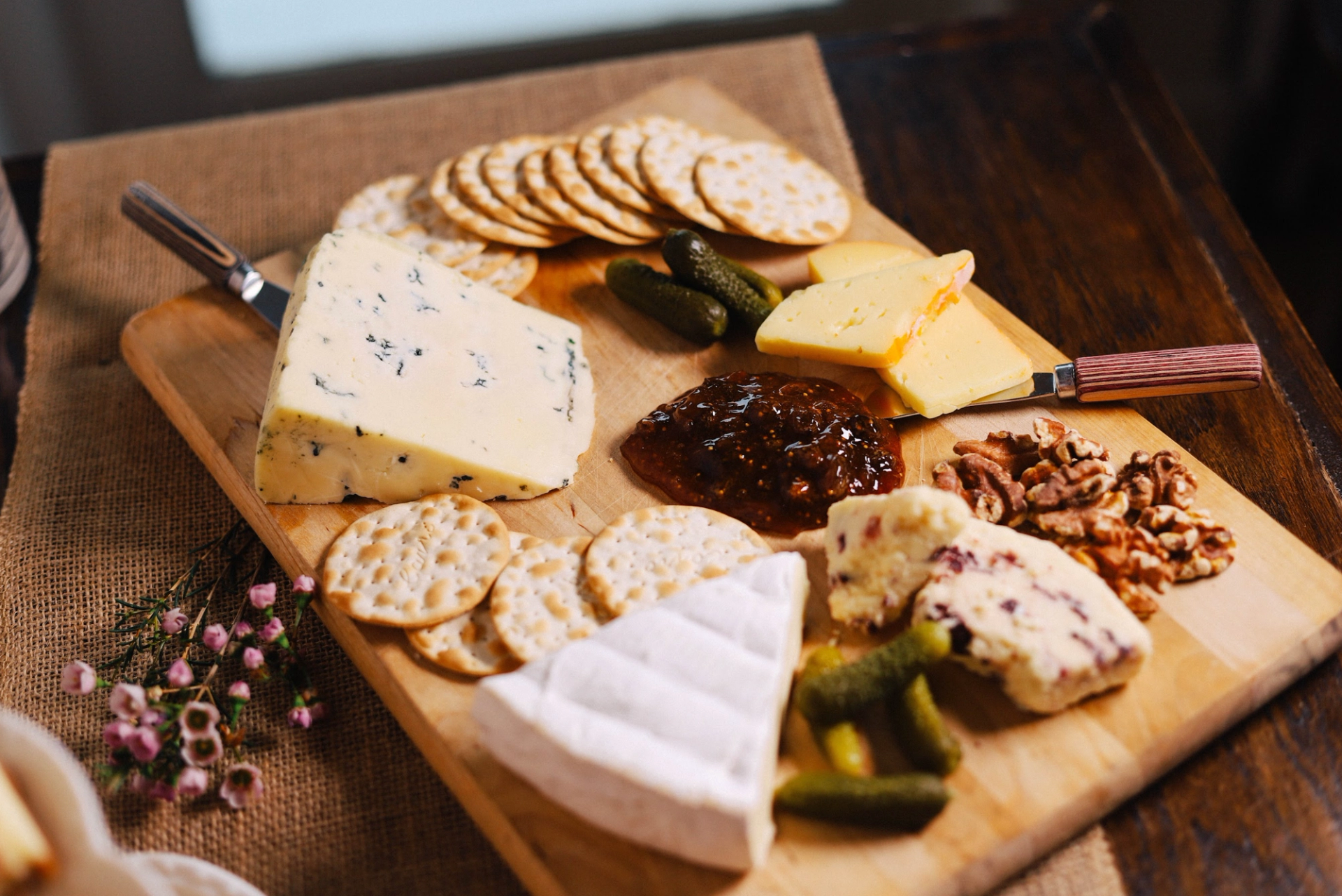 Photo of cheese board