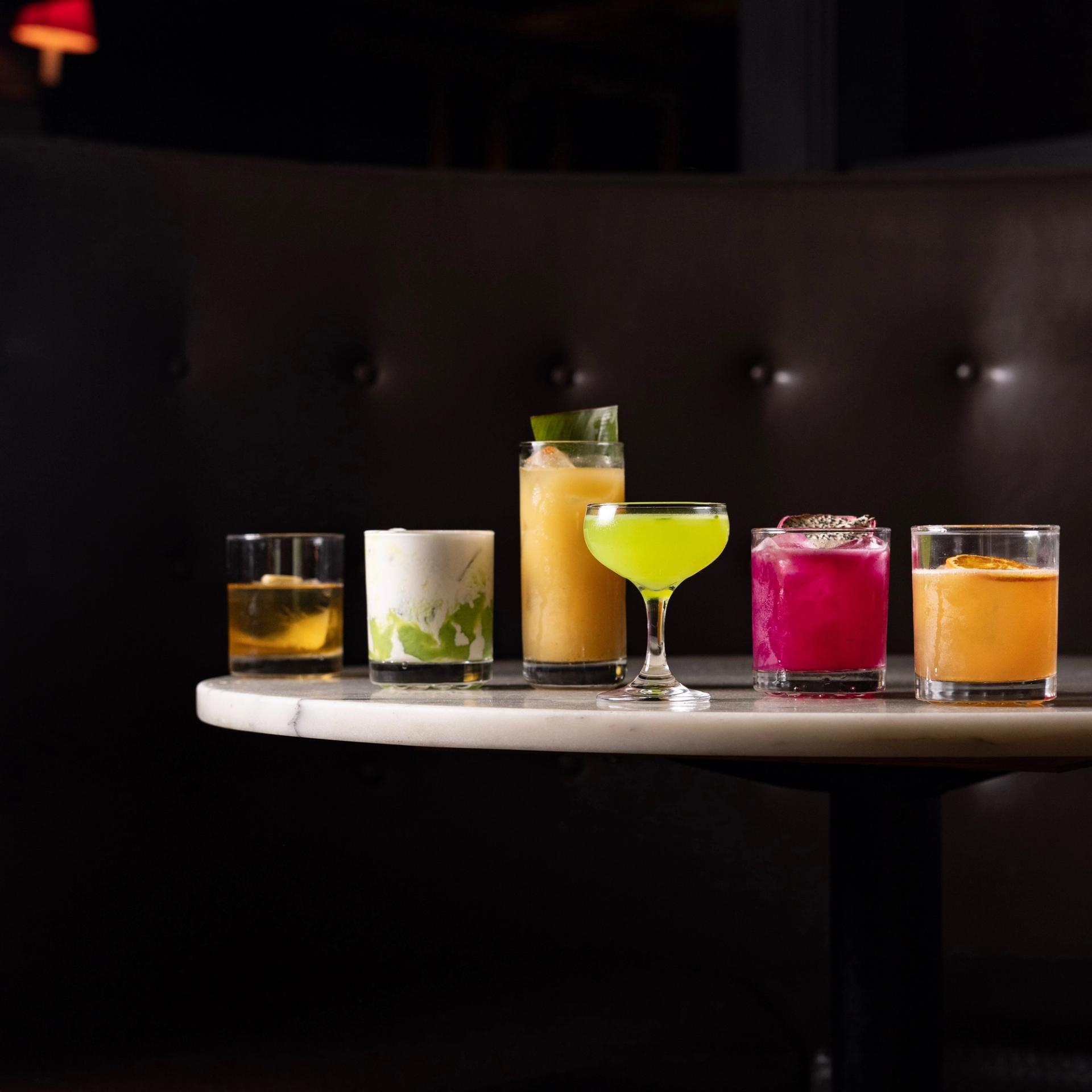 Photo of cocktail being poured