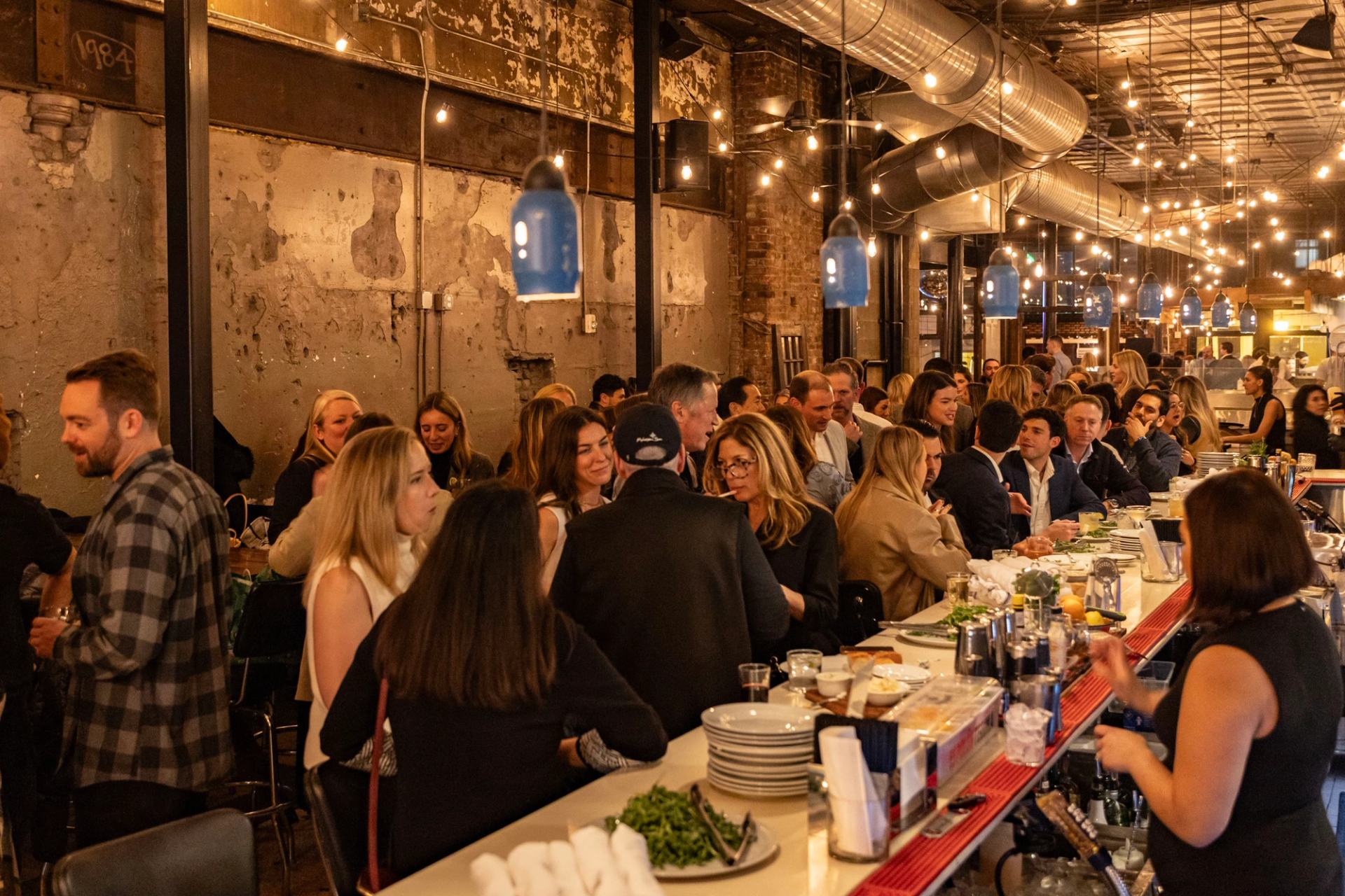 Photo of corporate event at main bar