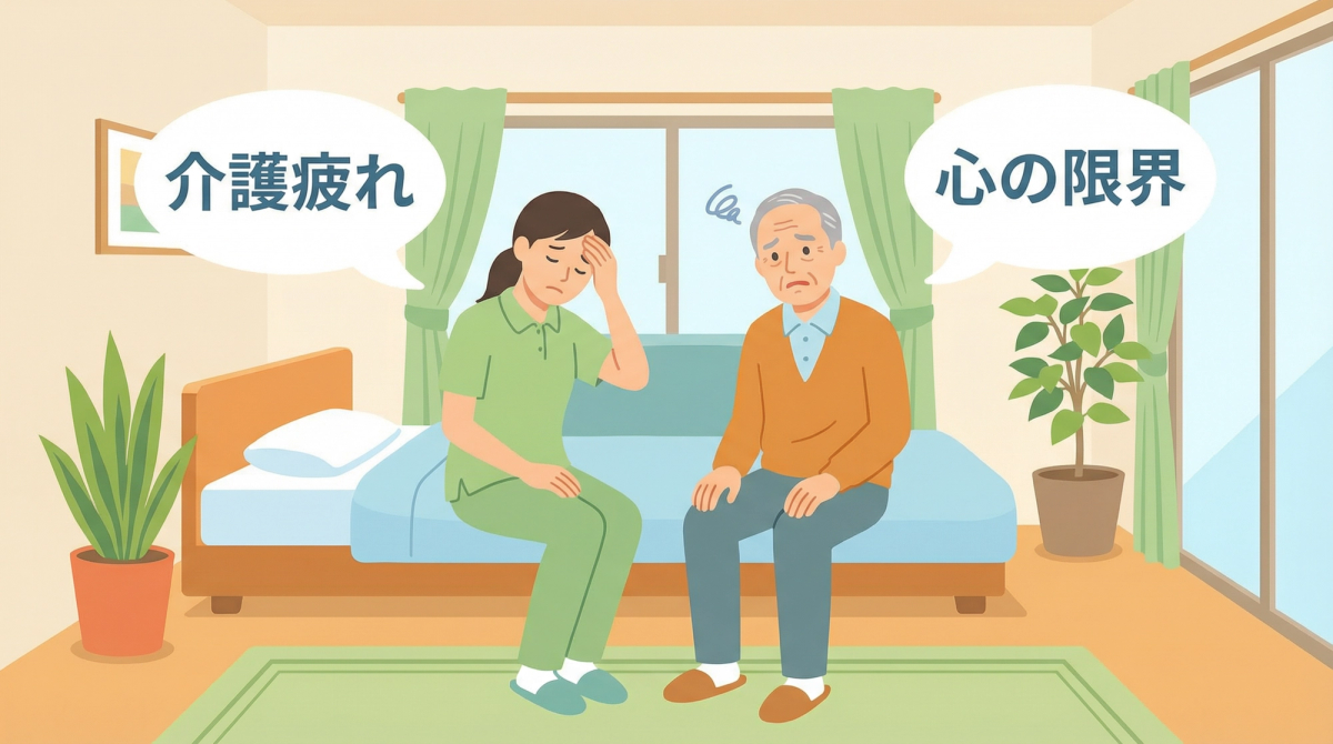 介護 ストレス 限界を示す認知症介護者の疲労や不安のサイン