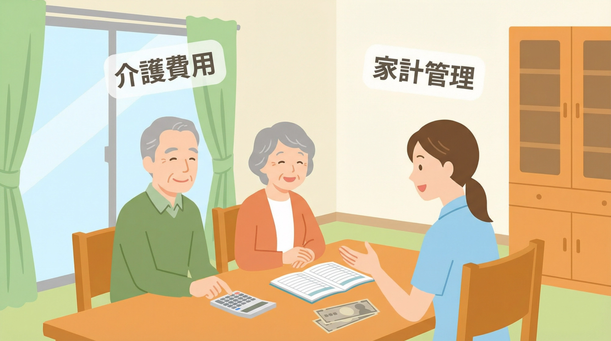 認知症介護費用と家計管理の様子