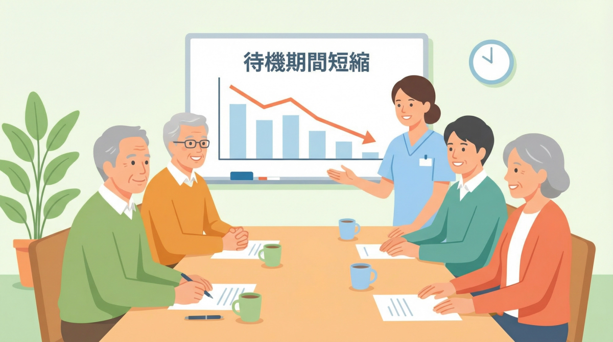 待機期間短縮の対策話し合い