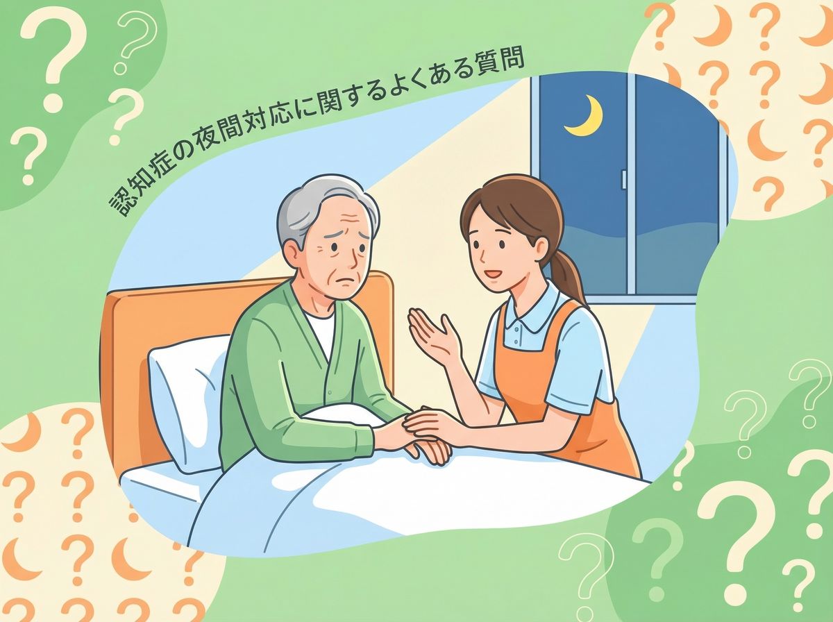 認知症 夜間 対応に関するよくある質問のイメージ