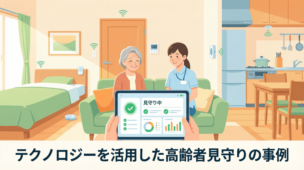 高齢者の孤立を防ぐための見守りセンサーやデバイスの活用事例、高齢者 孤立 防ぐ
