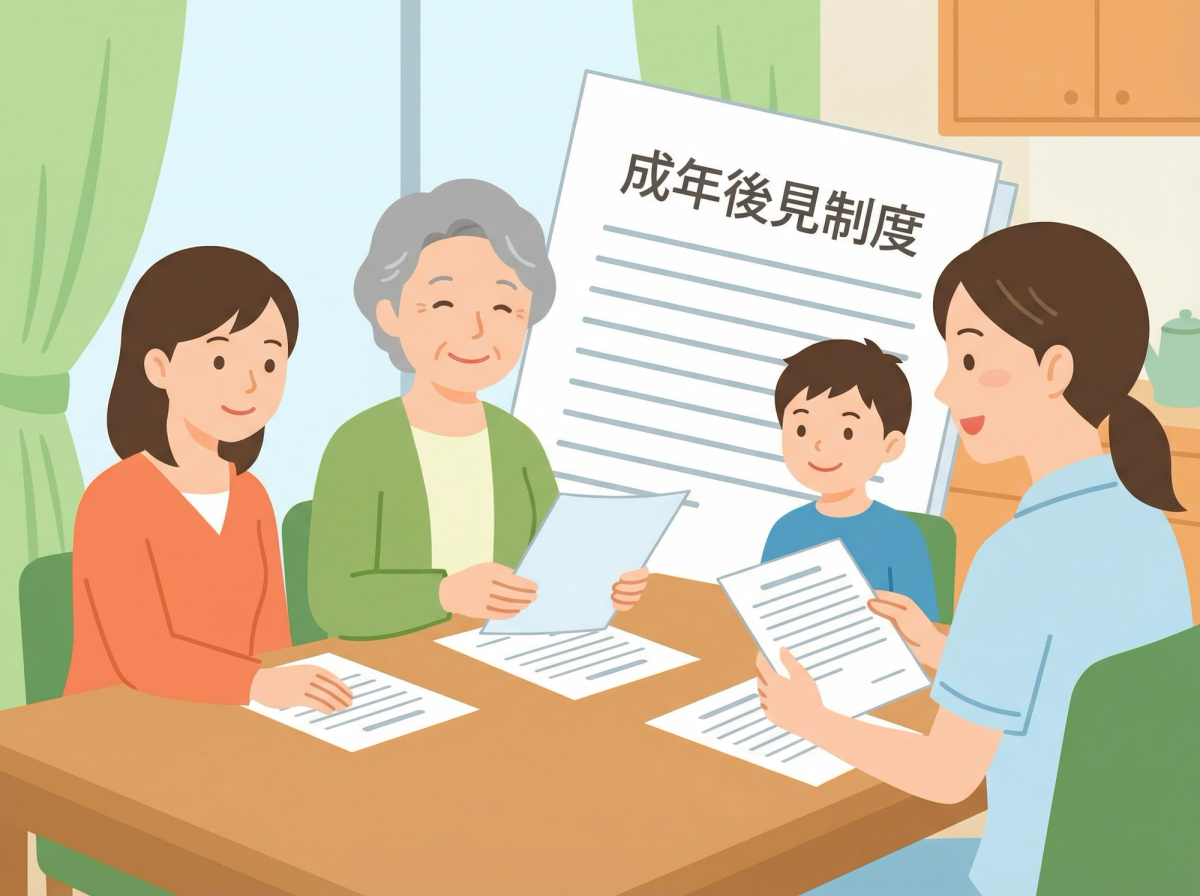 成年後見制度の書類と手続き