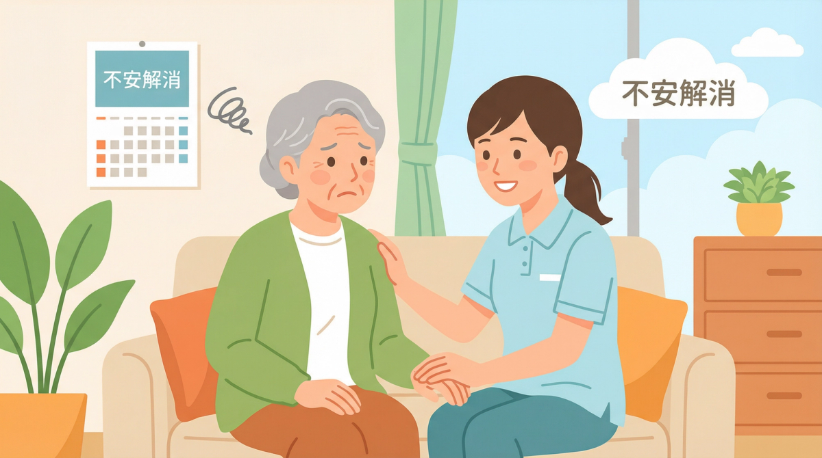 患者と医師の相談シーン