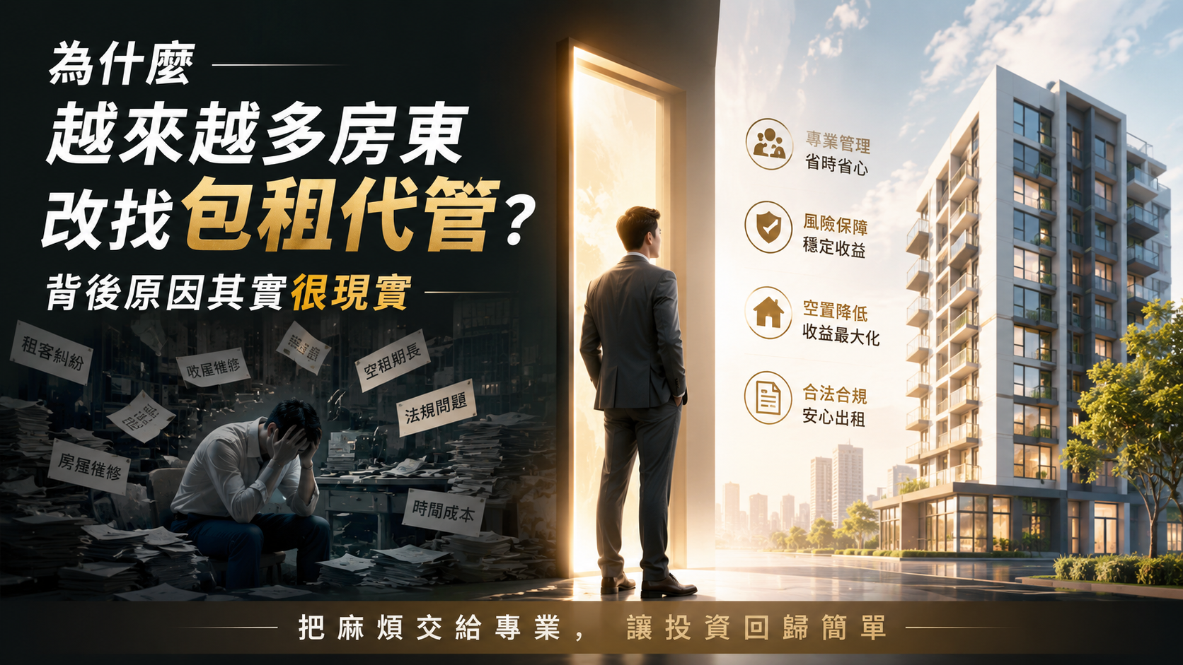 包租代管是什麼意思？跟仲介代租其實不太一樣