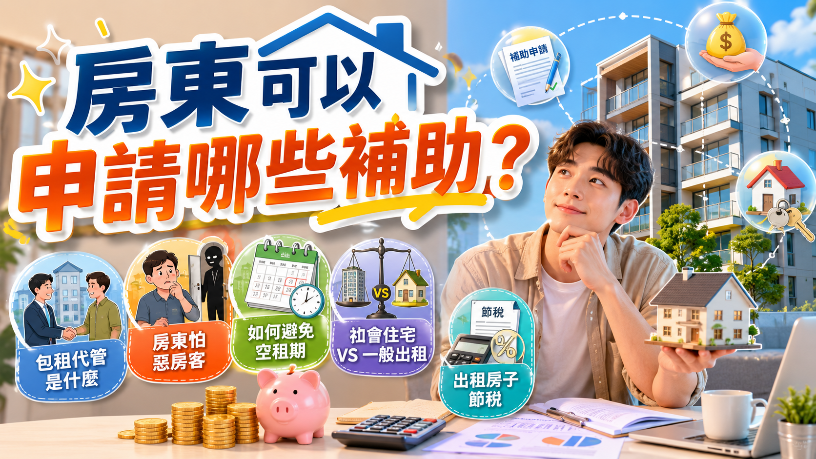 文章標題 房東補助