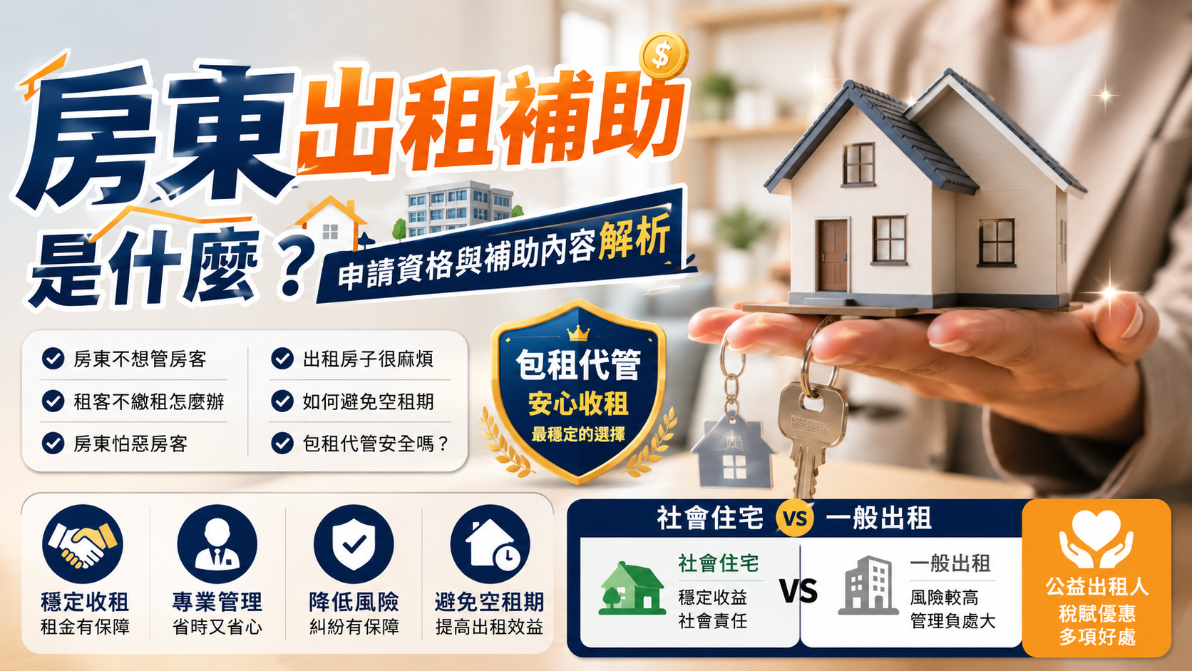 房東出租補助是什麼？申請資格與補助內容解析
