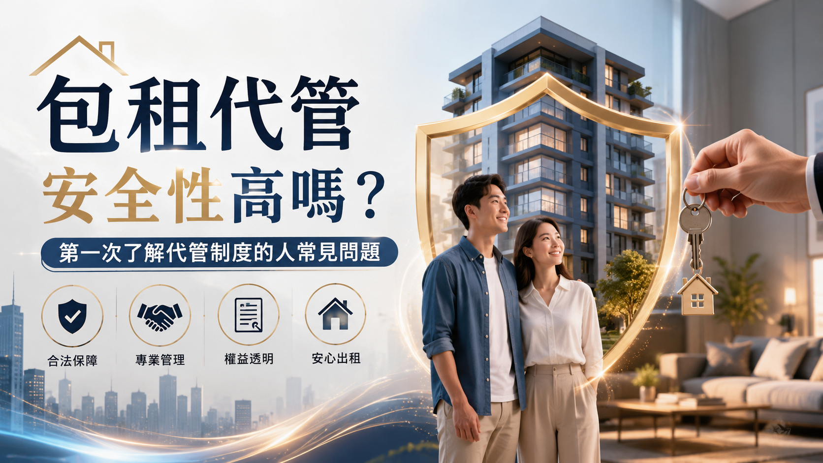 包租代管安全性高嗎？第一次了解代管制度的人常見問題