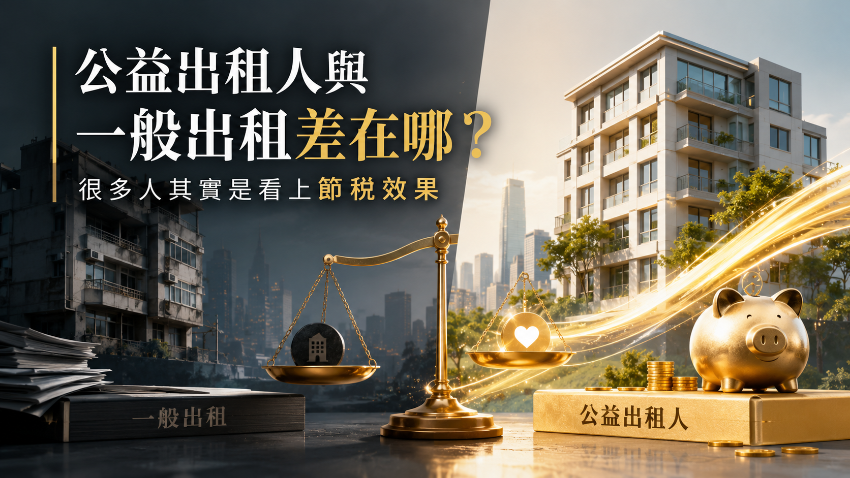 公益出租人與一般出租差在哪？很多人其實是看上節稅效果
