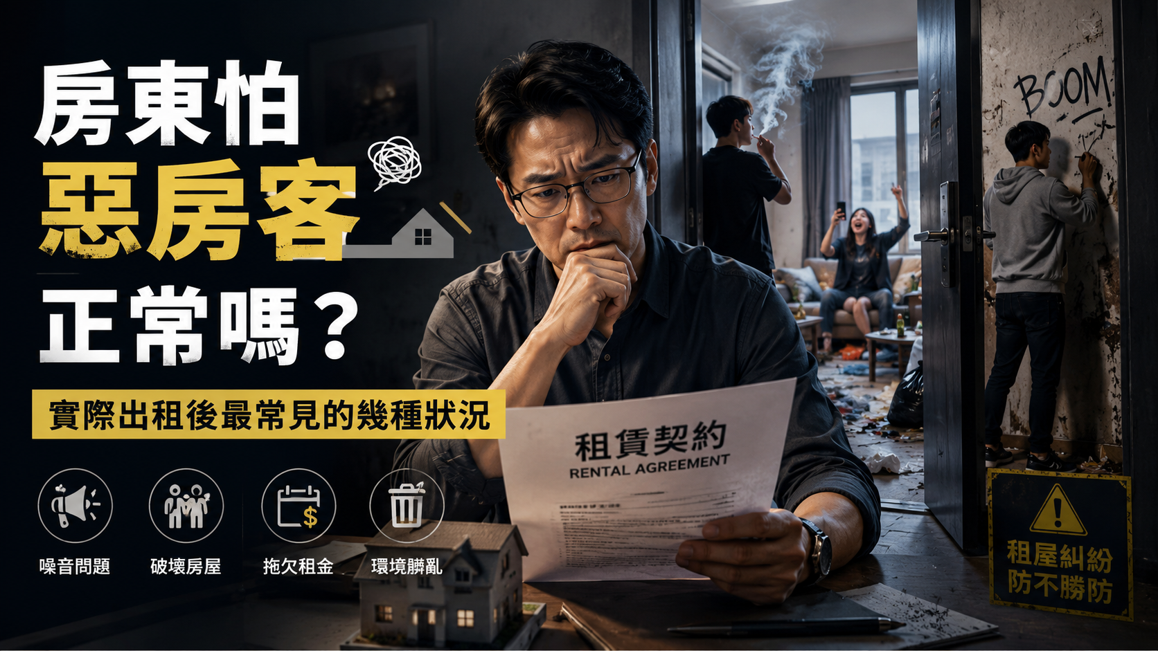 房東如何穩定收租？比起高租金，很多人更在意這件事