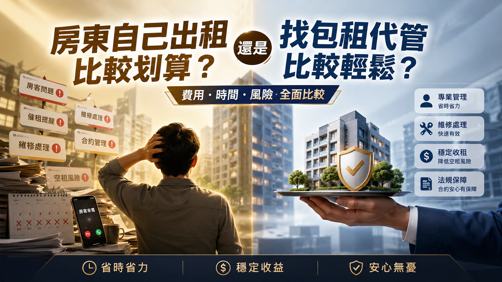 包租代管缺點有哪些？簽約前很多人沒注意到的事