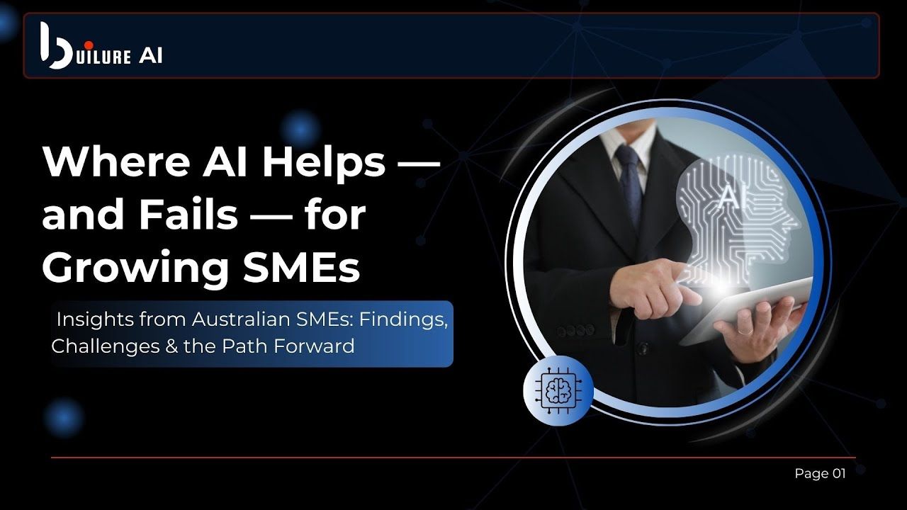 AI for SMEs: What Works and What Fails in 2025 — builure event recording on YouTube
