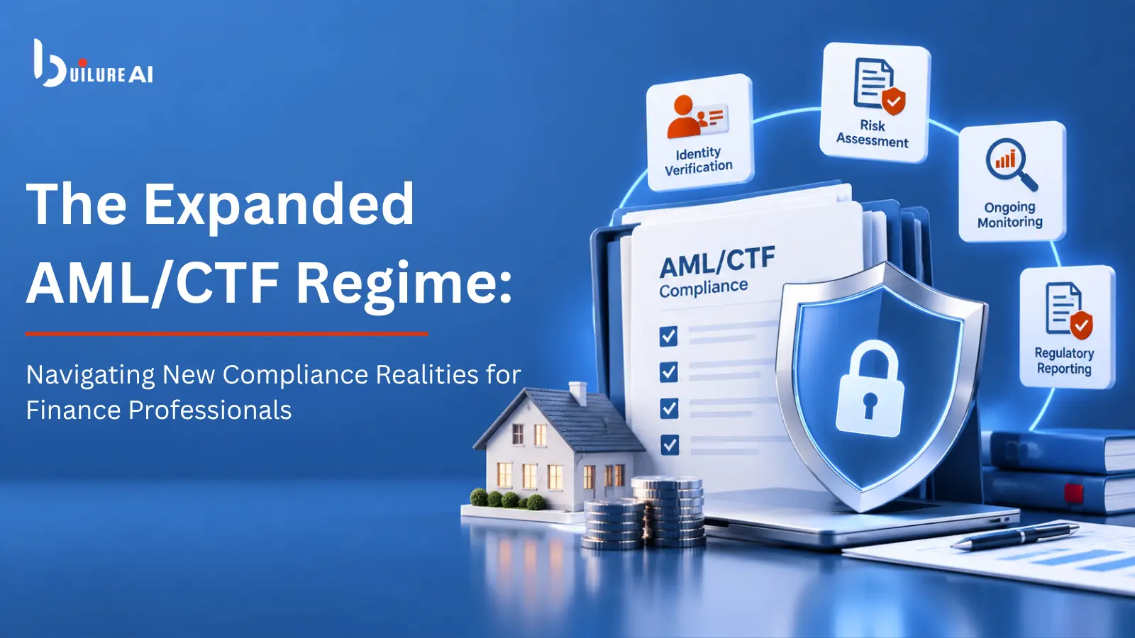 Australian mortgage broker reviewing AML/CTF compliance requirements and financial crime controls