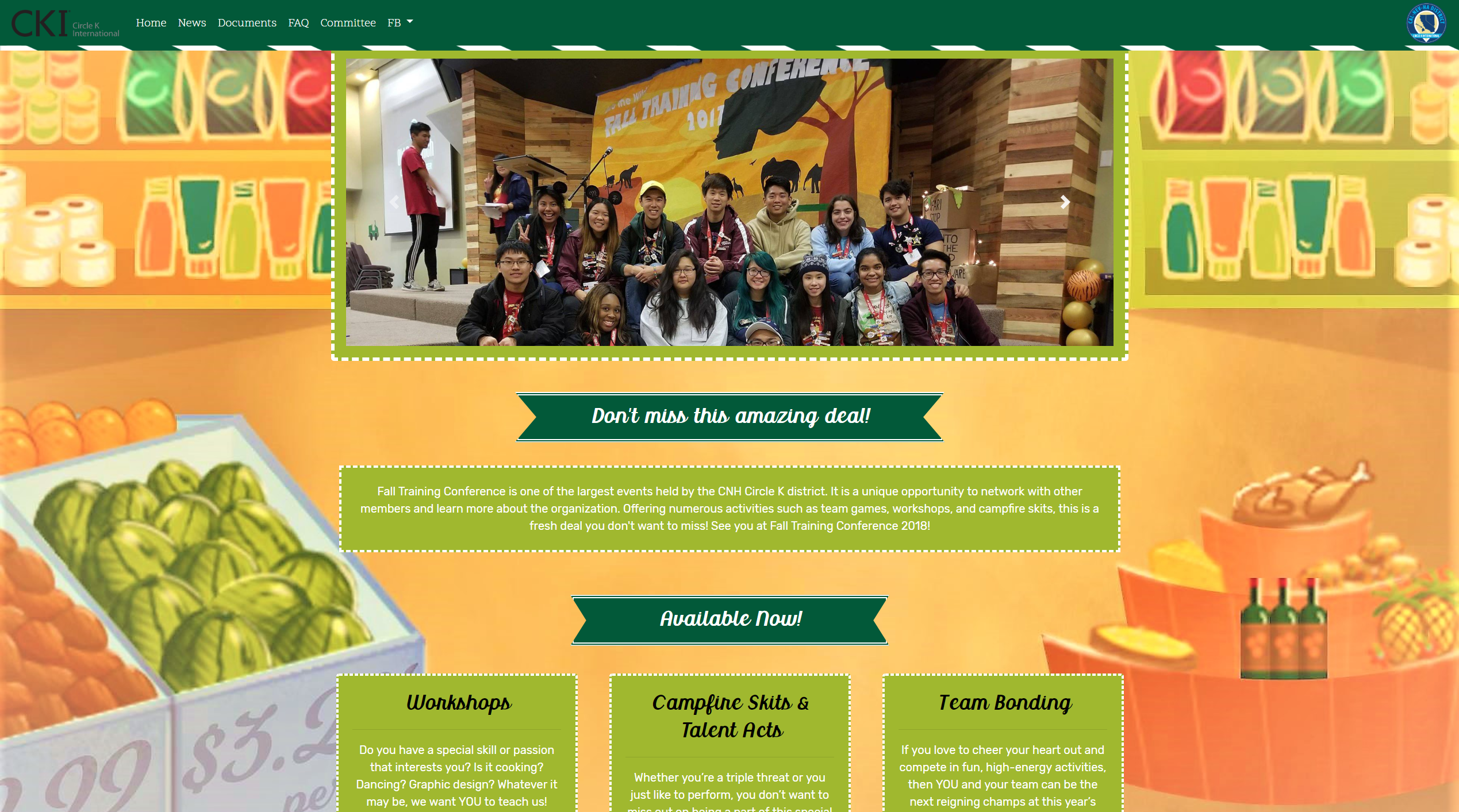 image of FTC 2018 Official Website