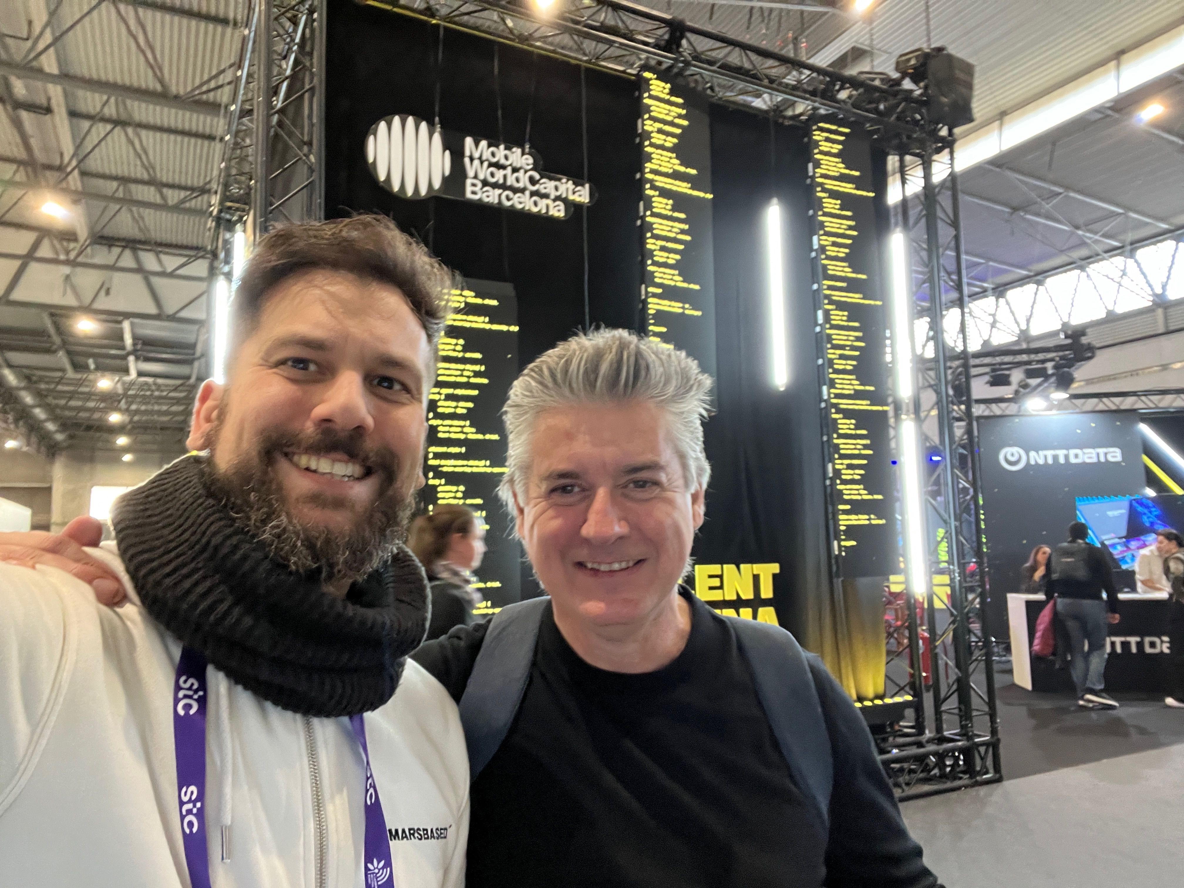 Me with the great Xavier Noria!