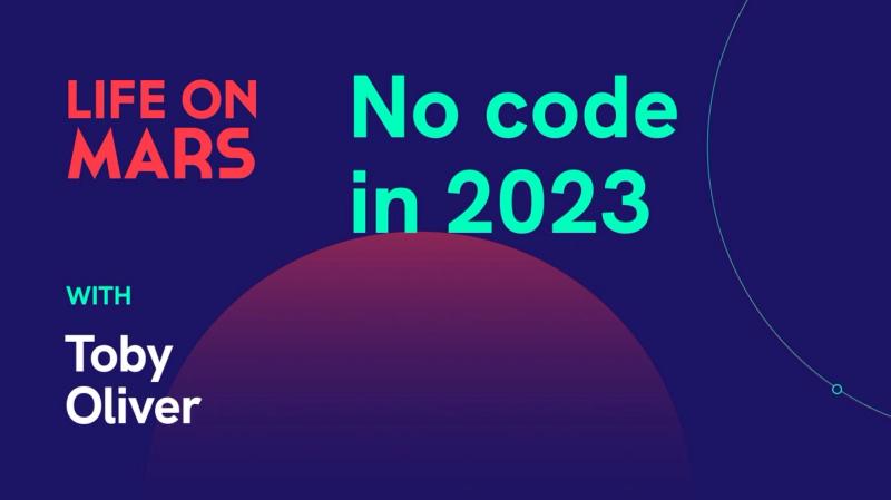 No code in 2023, with Toby Oliver (CEO @ Bravo Studio) - Life on Mars Podcast Episode 68