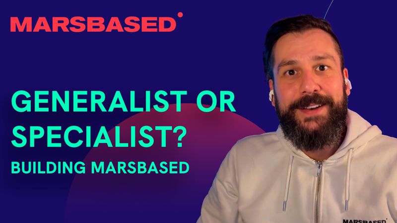 Generalist or specialist? Inside our biggest business debate: Building MarsBased #4 - Life on Mars Podcast Episode 108