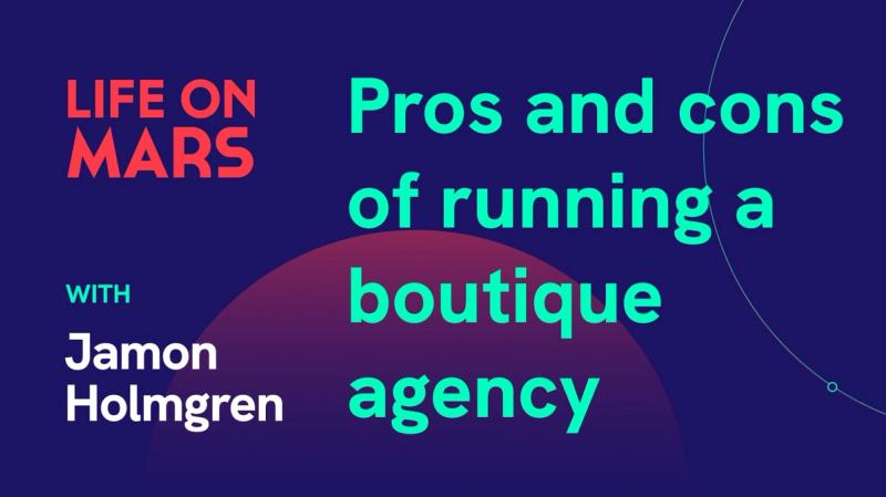 Pros and cons of running a boutique agency, with Jamon Holmgren (CTO @ Infinite Red) - Life on Mars Podcast Episode 67