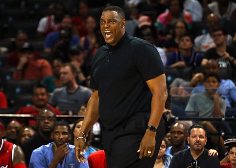 Rick Mahorn, new head coach of the Detroit Amps