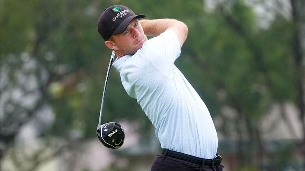 Eastern Michigan University alum Beau Breault is tied for 12th on the Fortinet Cup Points List after a top-5 finish as a Monday qualifier at the ECP Brazil Open. (Gregory Villalobos/PGA TOUR)