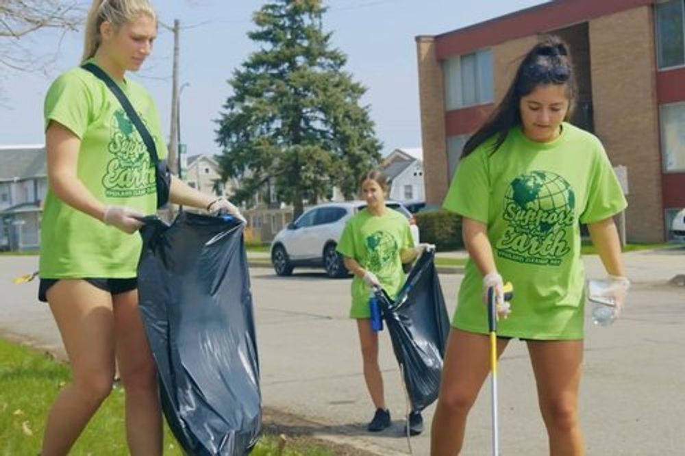 Poster for Ypsilanti Cleanup Day 2022