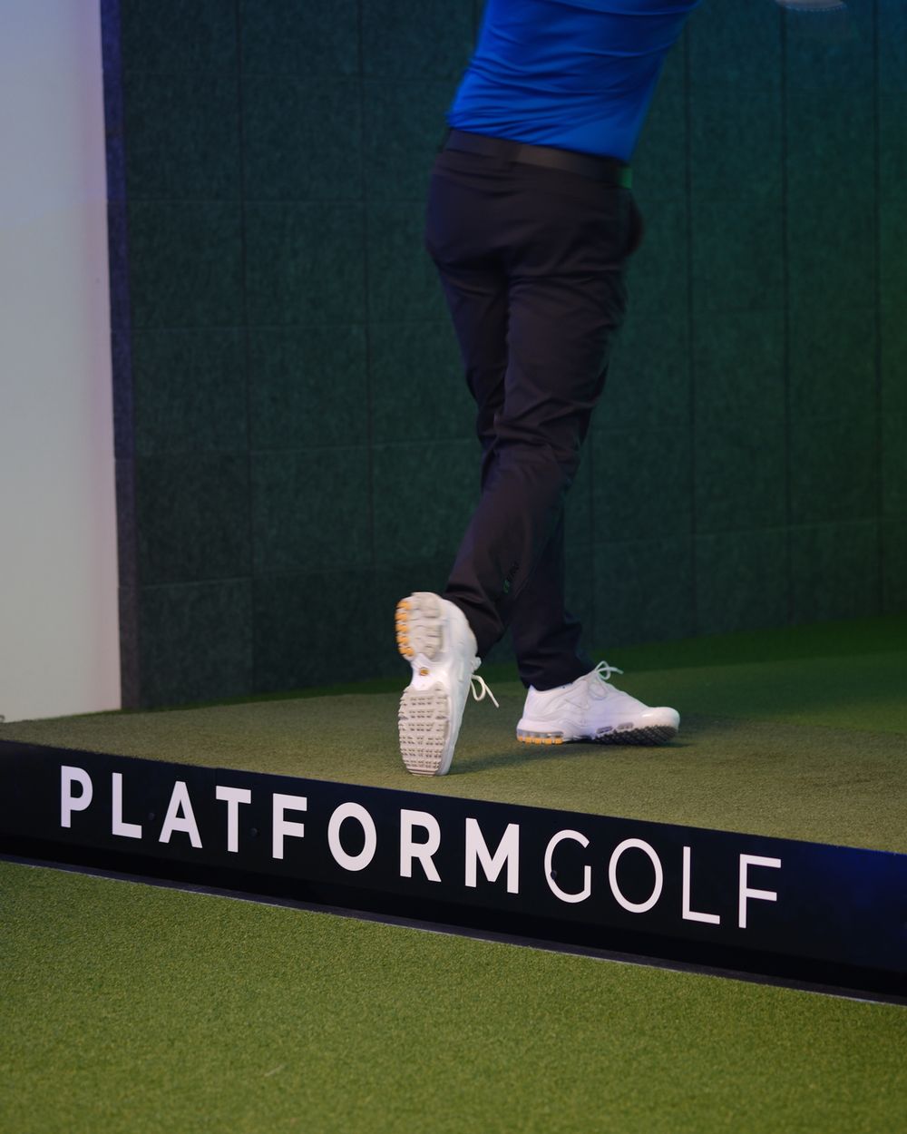 Poster for PLATFORM Golf and Trackman Push Off-Course Golf Closer to the Real Game