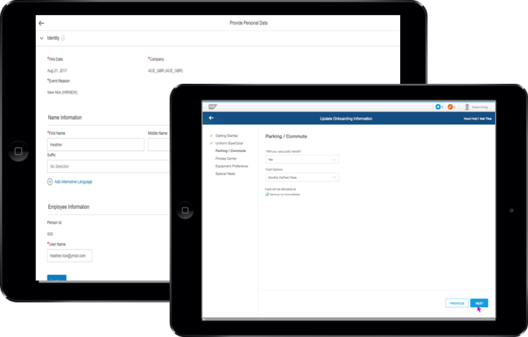 Fiori look and feel for all screens in Onboarding 2.0